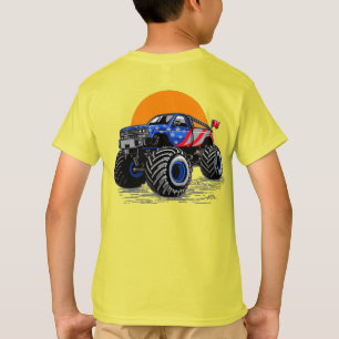 Patriotic Off Road Monster Truck Adventure T-Shirt
