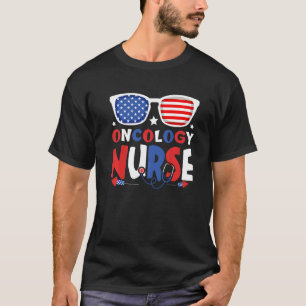 Patriotic Oncology Nurse 4th Of July Sunglasses Nu T-Shirt