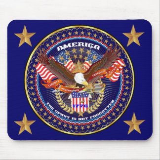 Patriotic or Veteran View Artist Comments Mouse Mat
