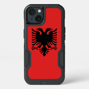 Patriotic OtterBox iPhone 13 Case, Albania flag