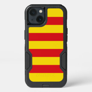 Patriotic OtterBox iPhone 13 Case, Catalonia Flag