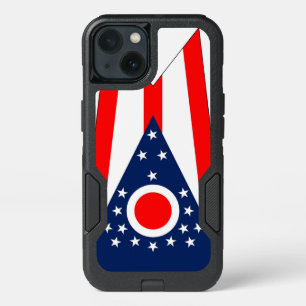 Patriotic OtterBox iPhone 13 Case, Ohio Flag
