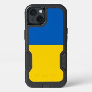 Patriotic OtterBox iPhone 13 Case, Ukraine flag