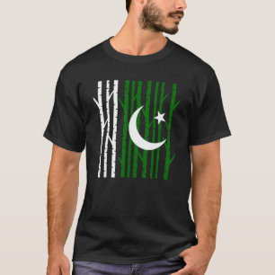 Patriotic Pakistan Camping Forest Unique Pakistani T-Shirt