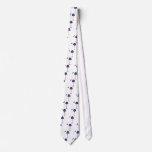 Patriotic Palmetto tree Tie