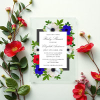 Patriotic Panda Anemone Baby Shower