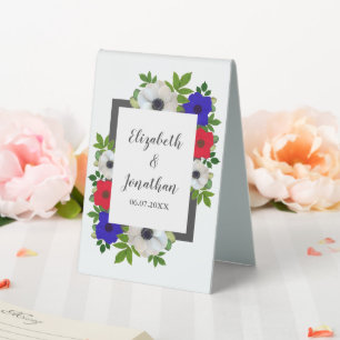 Patriotic Panda Anemone Wedding