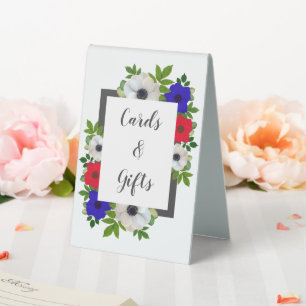 Patriotic Panda Anemone Wedding