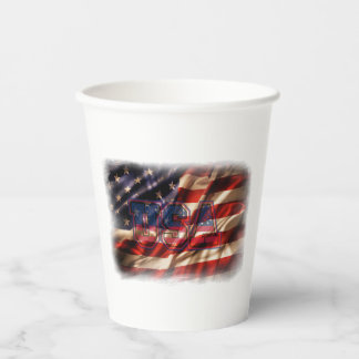 Patriotic Paper Cups