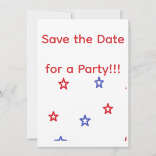 Patriotic Party Invitation