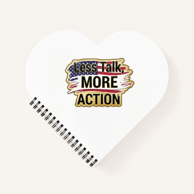 Patriotic Peace Decal Notebook (Front)