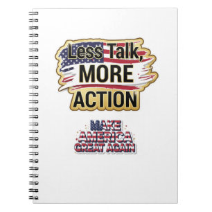 Patriotic Peace Decal Notebook