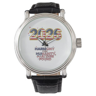 Patriotic Peace Decal Watch