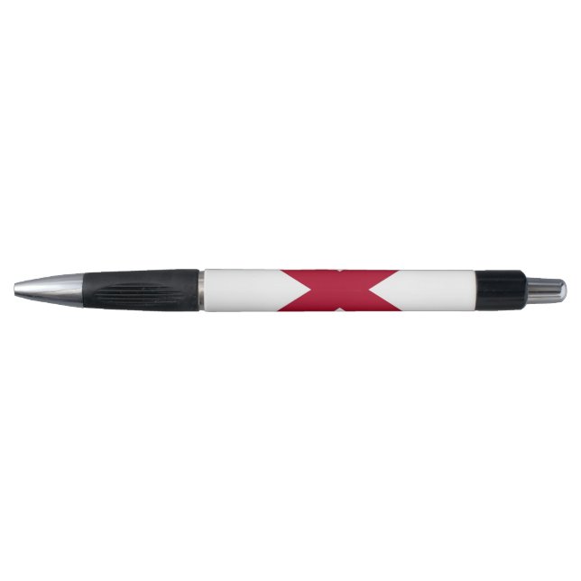 Patriotic Pen with flag of Alabama State, U.S.A. (Front)