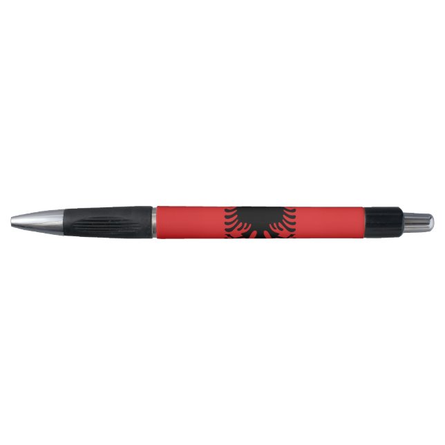 Patriotic Pen with flag of Albania (Front)