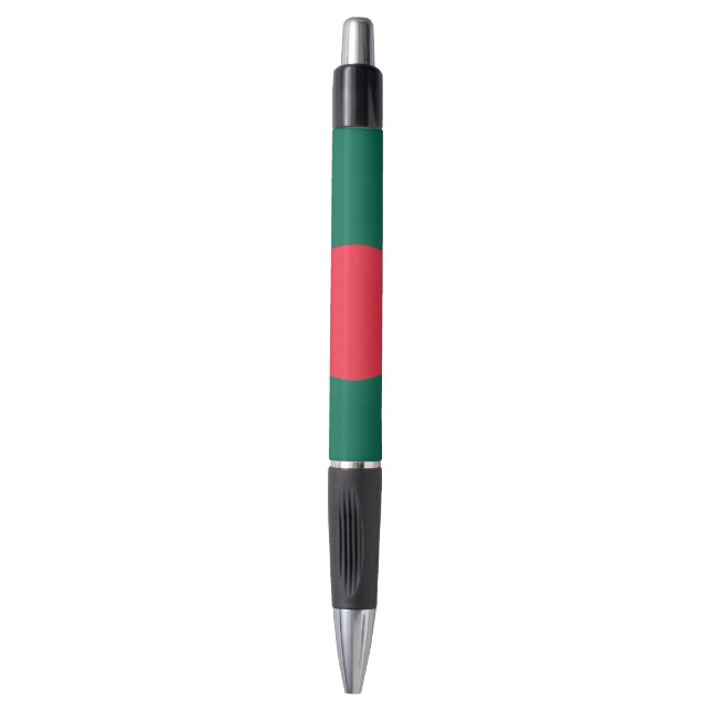 Patriotic Pen with flag of Bangladesh (Front Vertical)