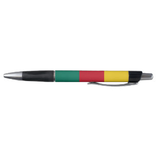 Patriotic Pen with flag of Cameroon