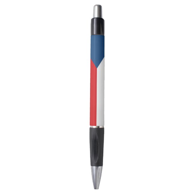 Patriotic Pen with flag of Czechia (Front Vertical)