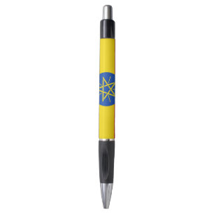 Patriotic Pen with flag of Ethiopia