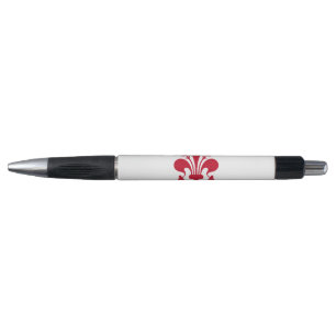 Patriotic Pen with flag of Florence, Tuscany