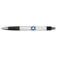 Patriotic Pen with flag of Israel