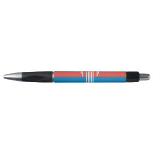 Patriotic Pen with flag of Kansas City, Missouri