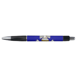 Patriotic Pen with flag of Louisiana State, U.S.A.