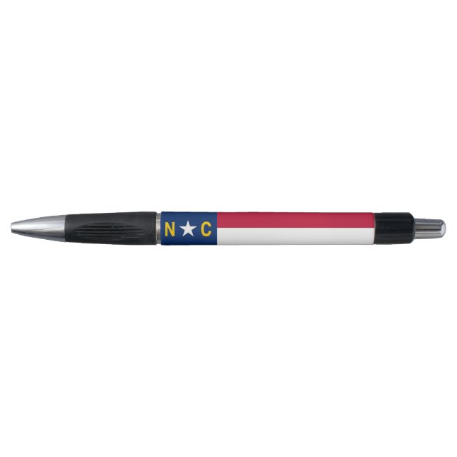 Patriotic Pen with flag of North Carolina, USA (Front)