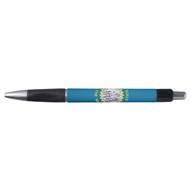 Patriotic Pen with flag of South Dakota, USA (Front)