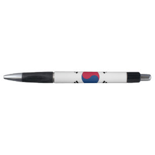 Patriotic Pen with flag of South Korea
