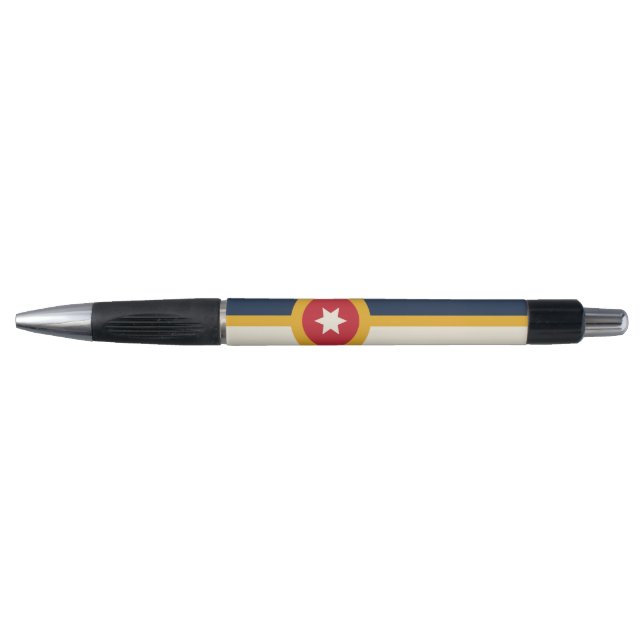 Patriotic Pen with flag of Tulsa, Oklahoma (Front)