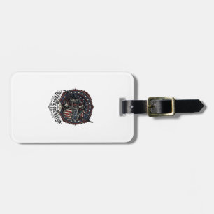 Patriotic Phantom Patriot Horror Monster Patriot 4 Luggage Tag