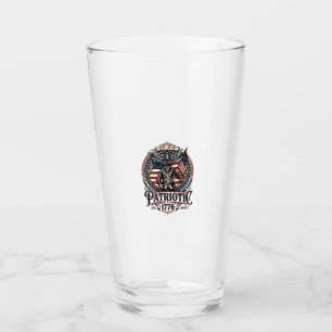 Patriotic Phantom Patriot Horror Monster Patriot I Glass