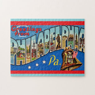 Patriotic Philadelphia 11x14 Jigsaw Puzzle