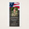 Patriotic Photo Military Funeral Prayer Bookmark