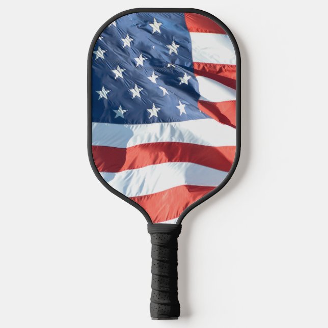 Patriotic Pickleball Paddle (Front)