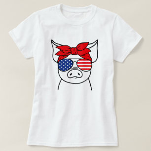 Patriotic Pig T-Shirt