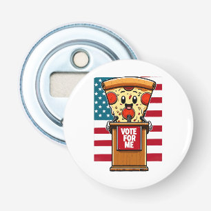 patriotic pizza vote for me bottle opener