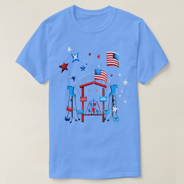 Patriotic Playground T-Shirt (Design Front)
