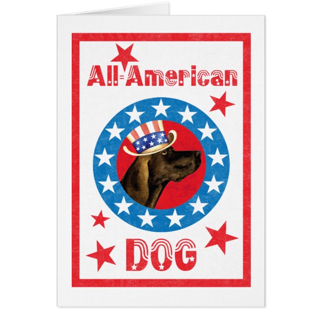 Patriotic Plott Hound (Front)