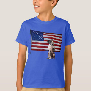 Patriotic Pointer Kids T Shirt