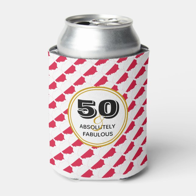 Patriotic Poland 50 and Fabulous Can Cooler (Can Front)