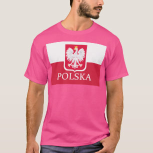 Patriotic Polish Polska Flag T-Shirt