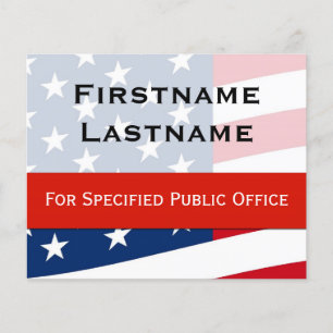 Patriotic Political Campaign Flyer, Small Size Flyer