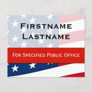 Patriotic Political Campaign Flyer, Small Size Flyer