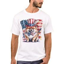 Patriotic Pomeranian 