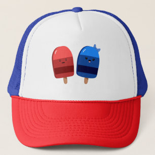 Patriotic Popsicle Pals Trucker Hat