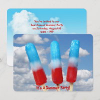 Patriotic popsicle party