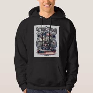 Patriotic Porch Bookworm Vector Graphic Tee