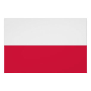 Patriotic poster with Flag of Poland